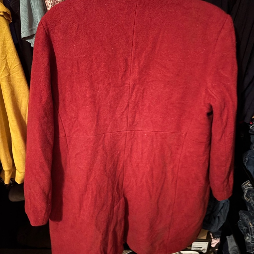 Red Long Sleeve Jacket